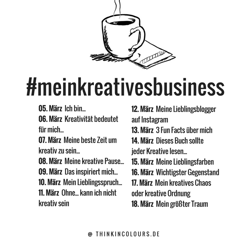 Instagram Challenge #meinkreativesbusiness